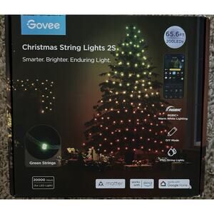 Govee Lights 2S 200 LED LIGHTS On String 66.5ft Smart App Use For All Occasions